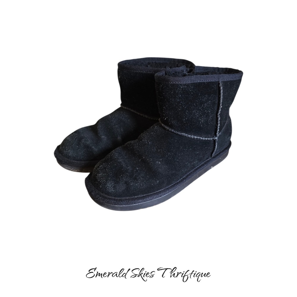 Koolaburra by UGG Koola Mini‎ II Black Boots 1116770 girls size 2. Free shipping